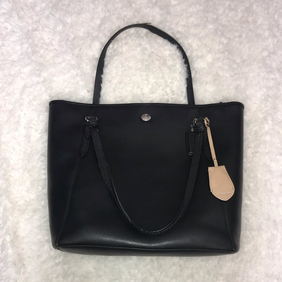 PEYTON LEATHER ZIP TOP TOTE (COACH F27349) - Picture 6 of 14